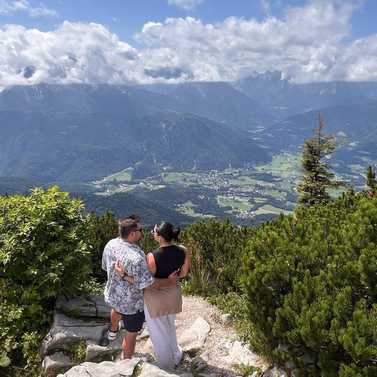 Enjoying the views in Germany