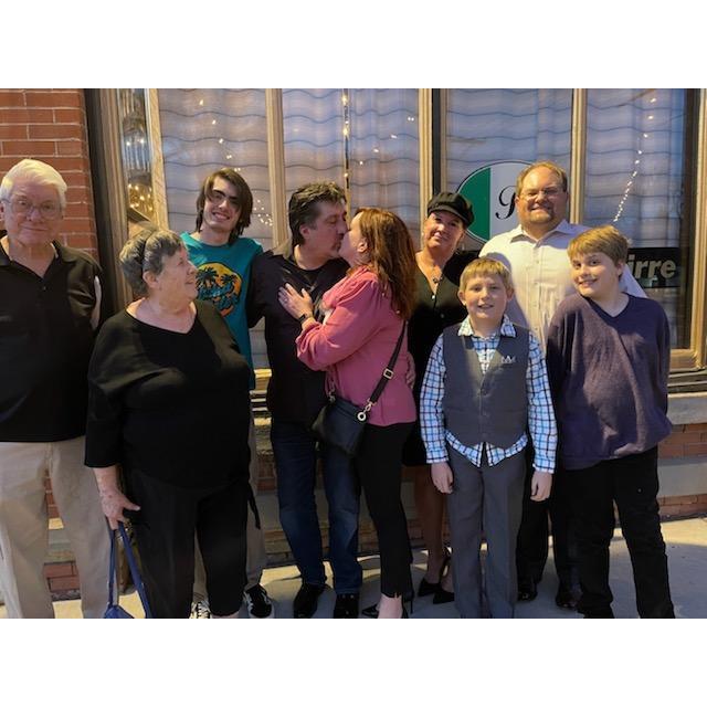 Our Engagement on April 4th, 2021. Easter and Dad's 77th.  It was such an incredible surprise!!!
