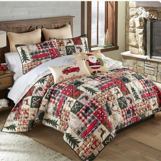 Your Lifestyle Holiday Dream 3 Piece King Quilt Set
