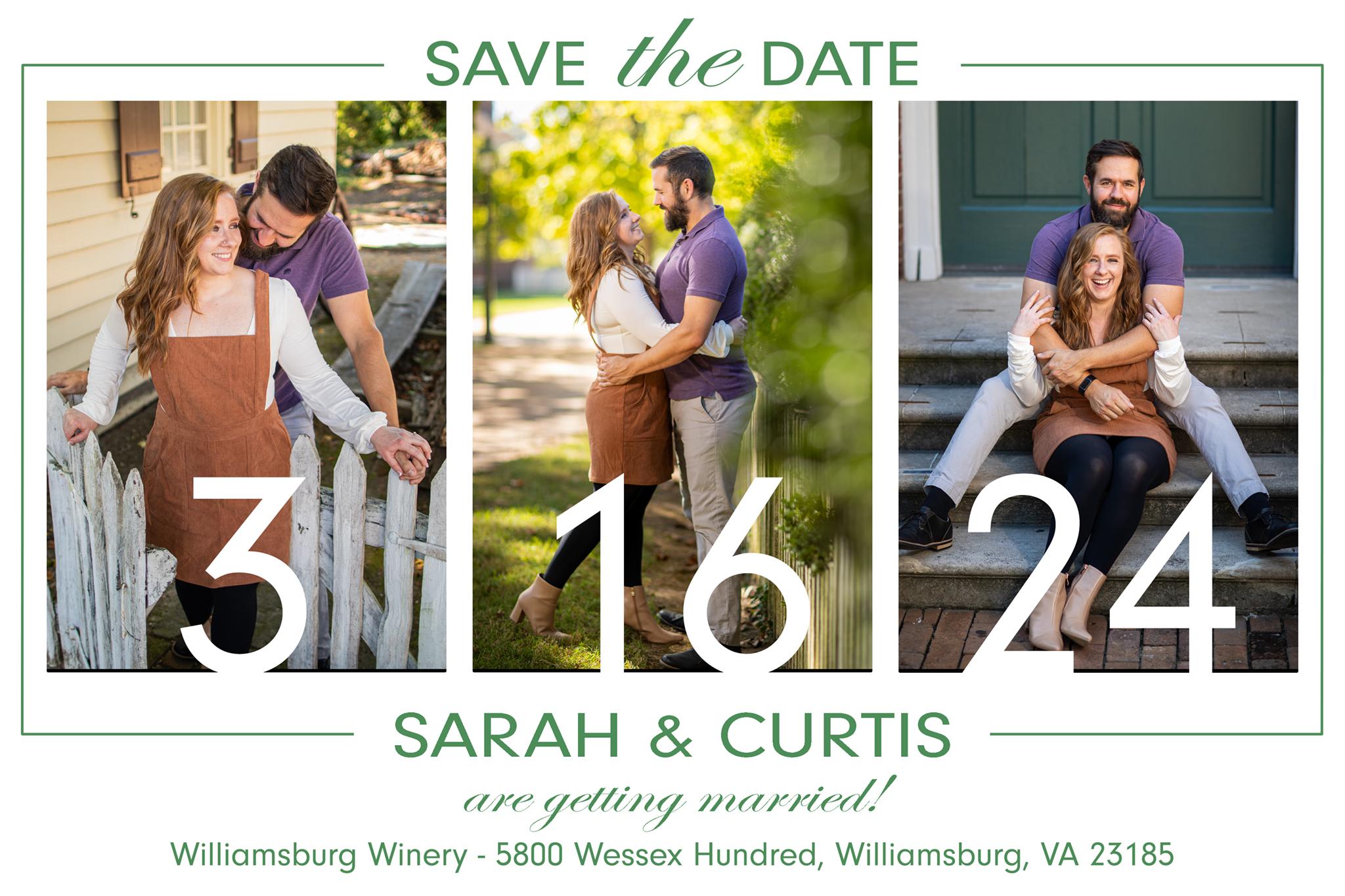 The Wedding Website of Sarah Anne Kuper and Curtis Samuel Massie