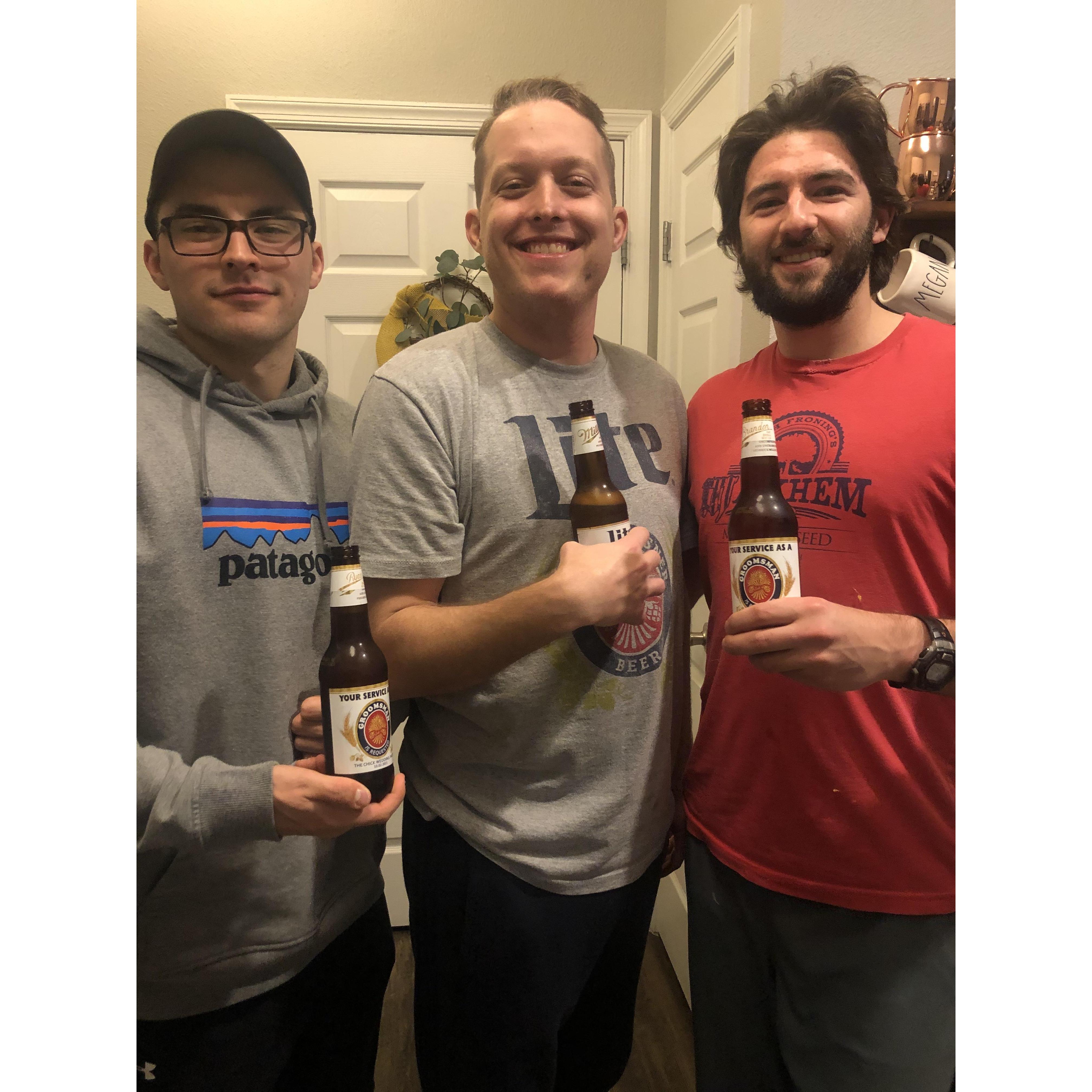 Zoom in on the bottles. They said yes!