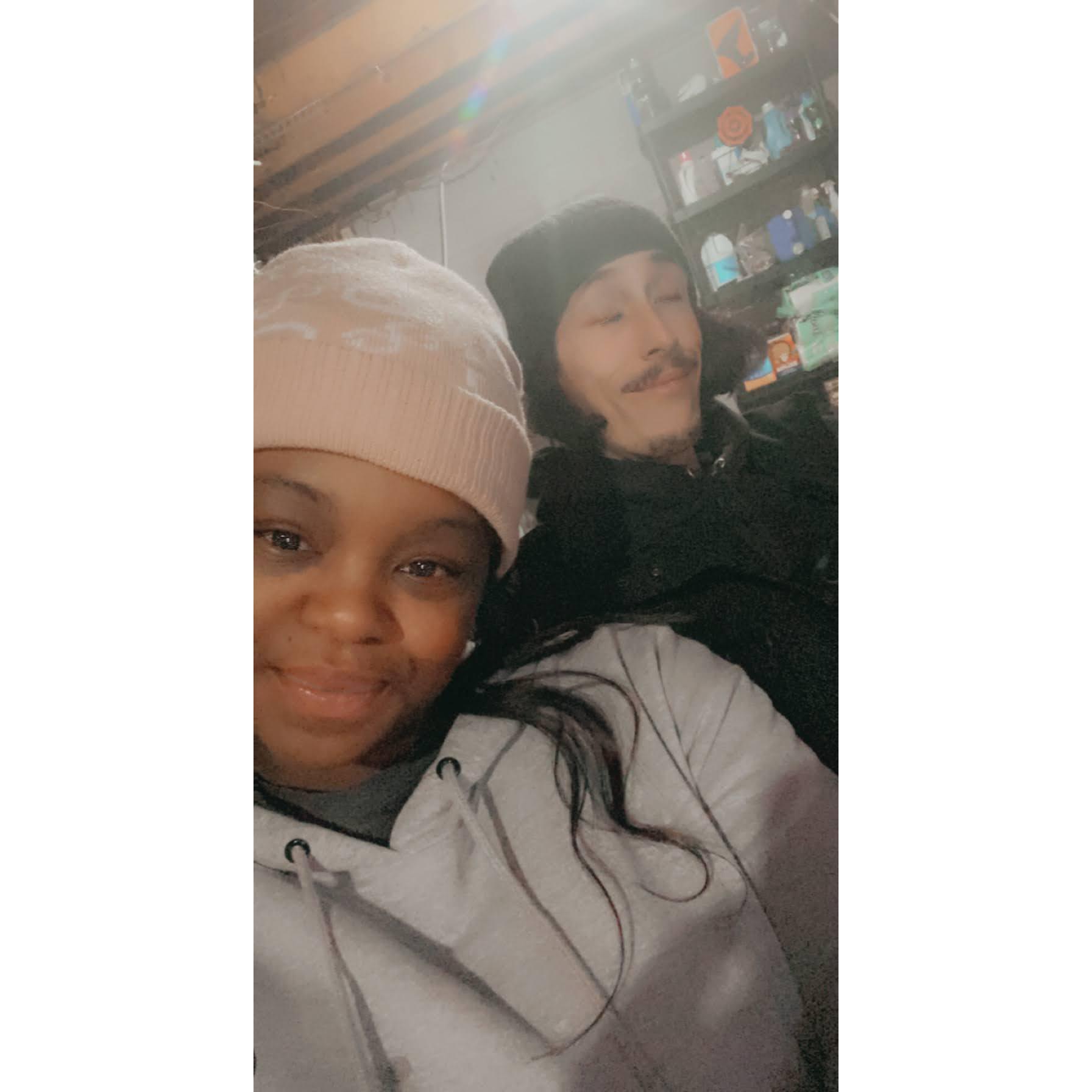 We are always, looking comfy and warm!
