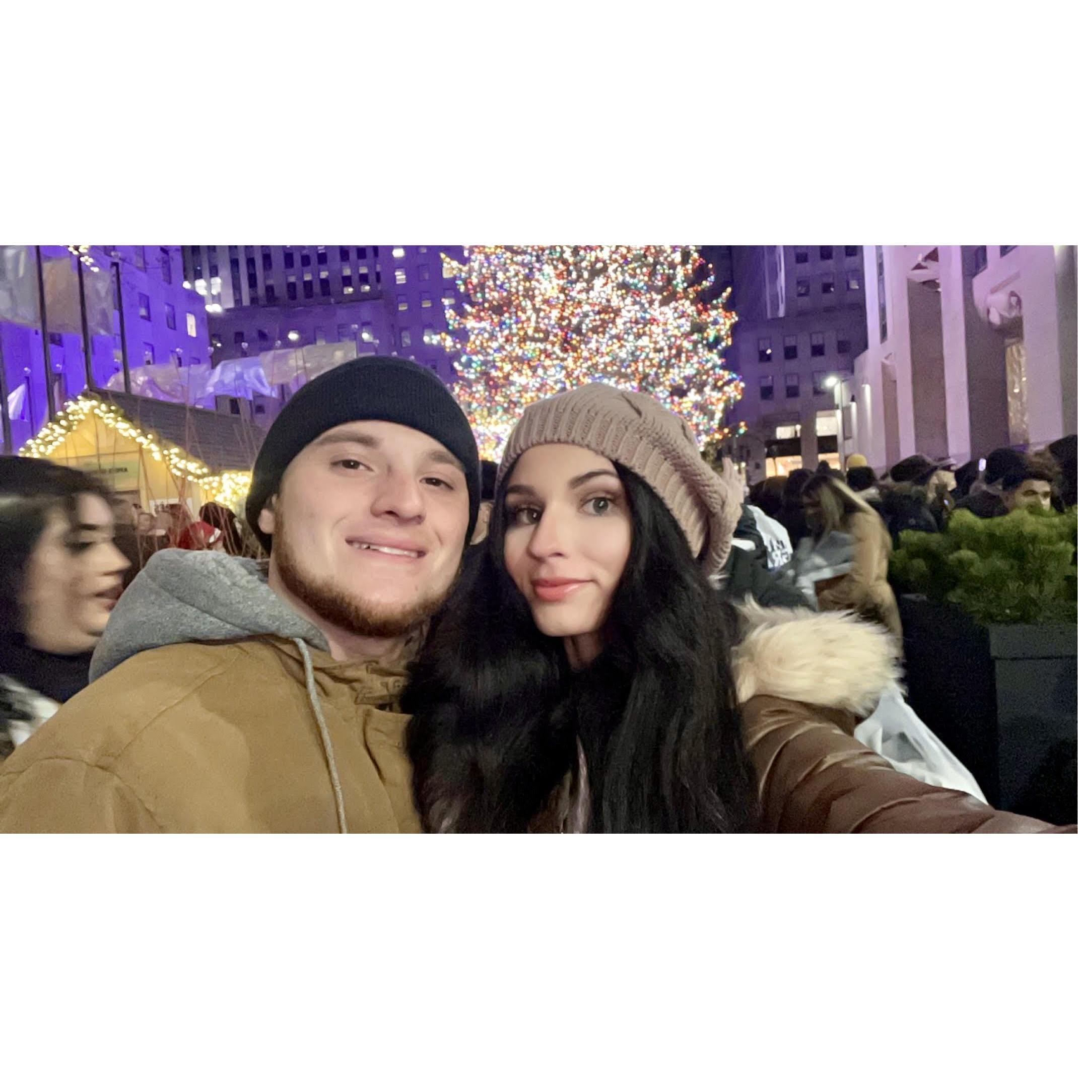 Our yearly tree visit