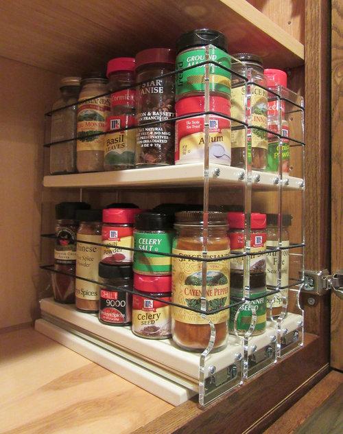 222x2x11 Spice Rack Drawer - Cream