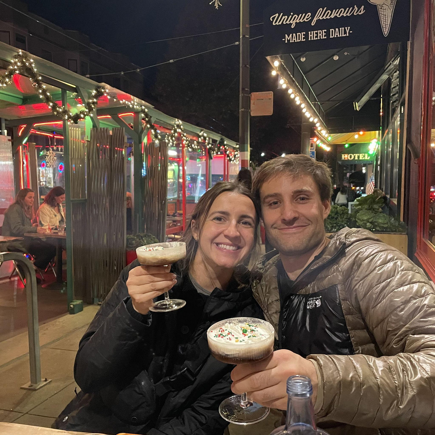 Visiting Cait and Justin in San Fransisco for the holidays :)