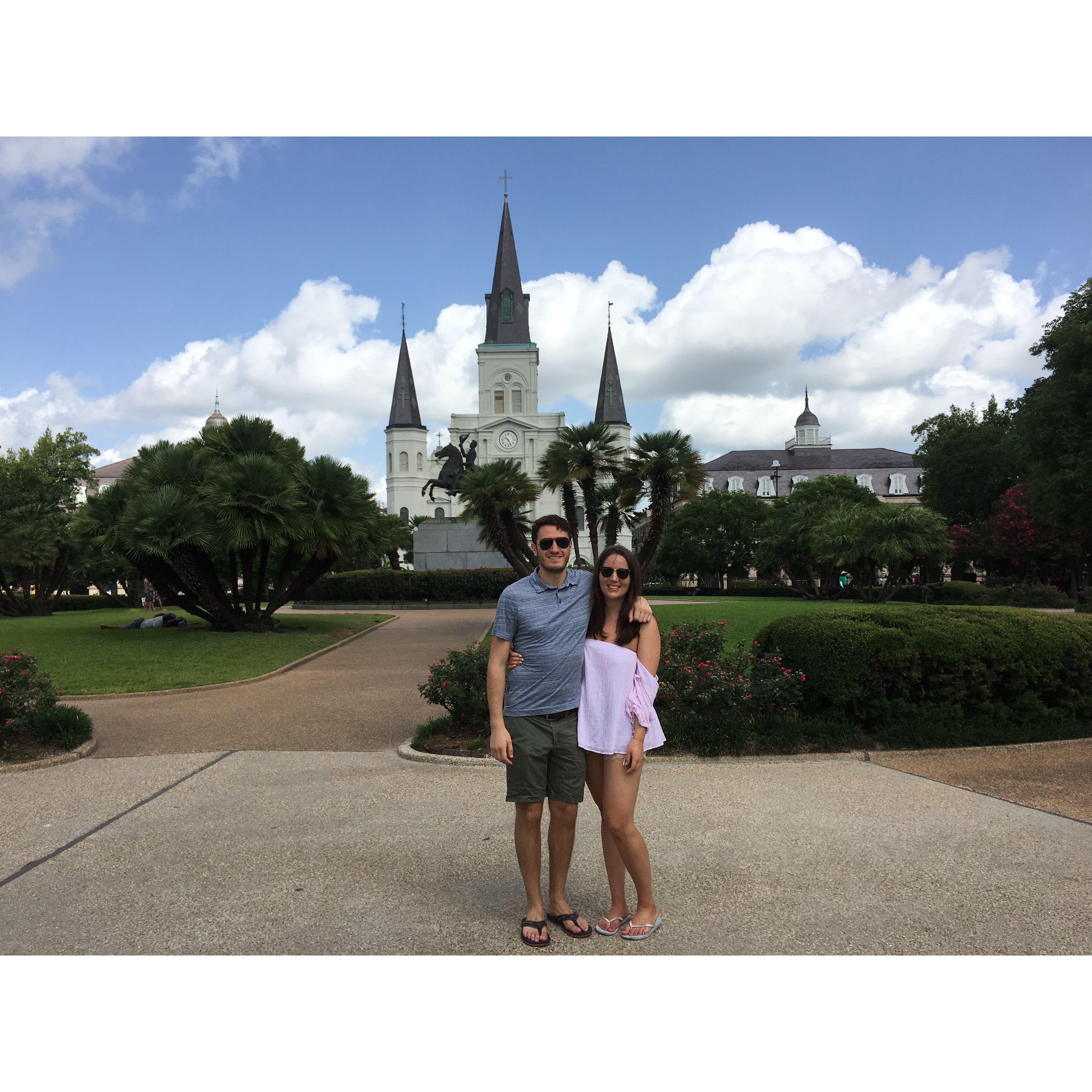 Spending the fourth of July in New Orleans
