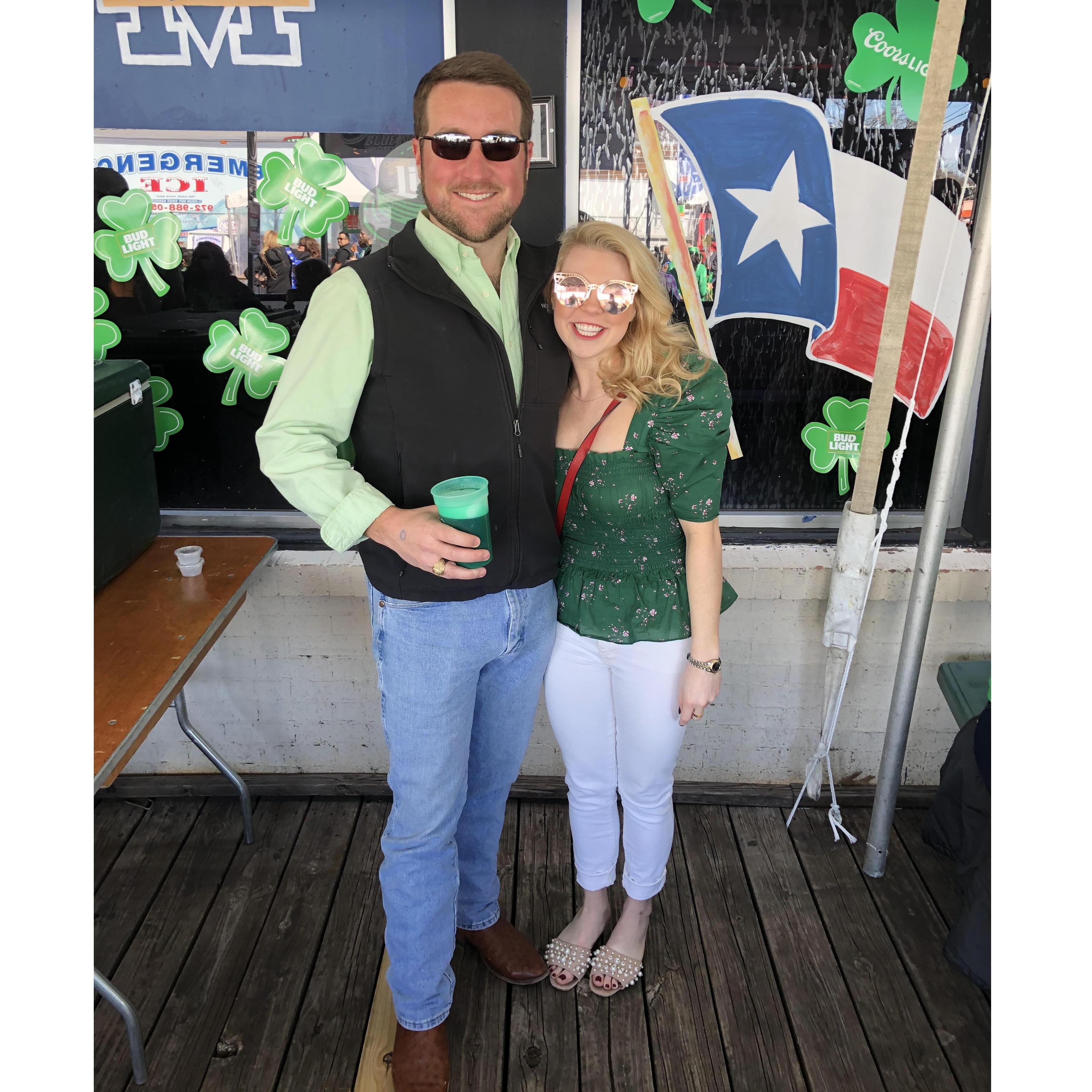 Cassie's Birthday, St. Patrick's Day 2019