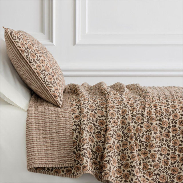 Laney Floral Quilt, Full/Queen, Peony