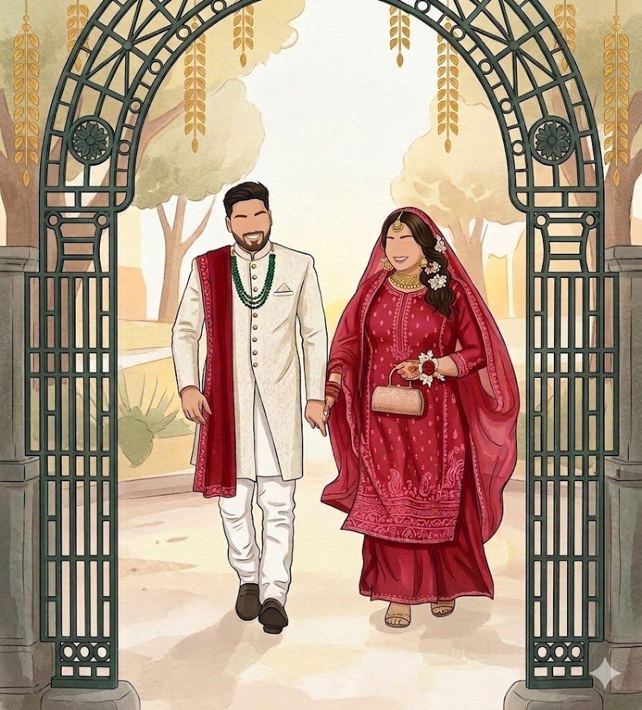 The Wedding Website of Arbaz Khan and Dania Haleem