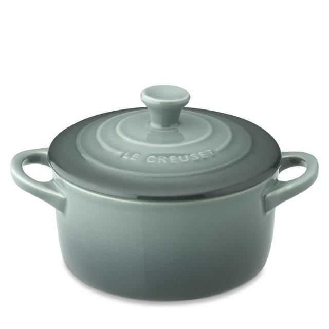 Le Creuset Stoneware Mini Round Cocotte, Ocean