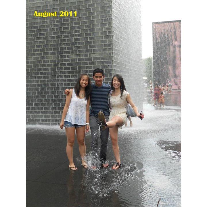 Our first hangout in person when he drove from LA to NY, stopping in Chicago to say "Hi!"