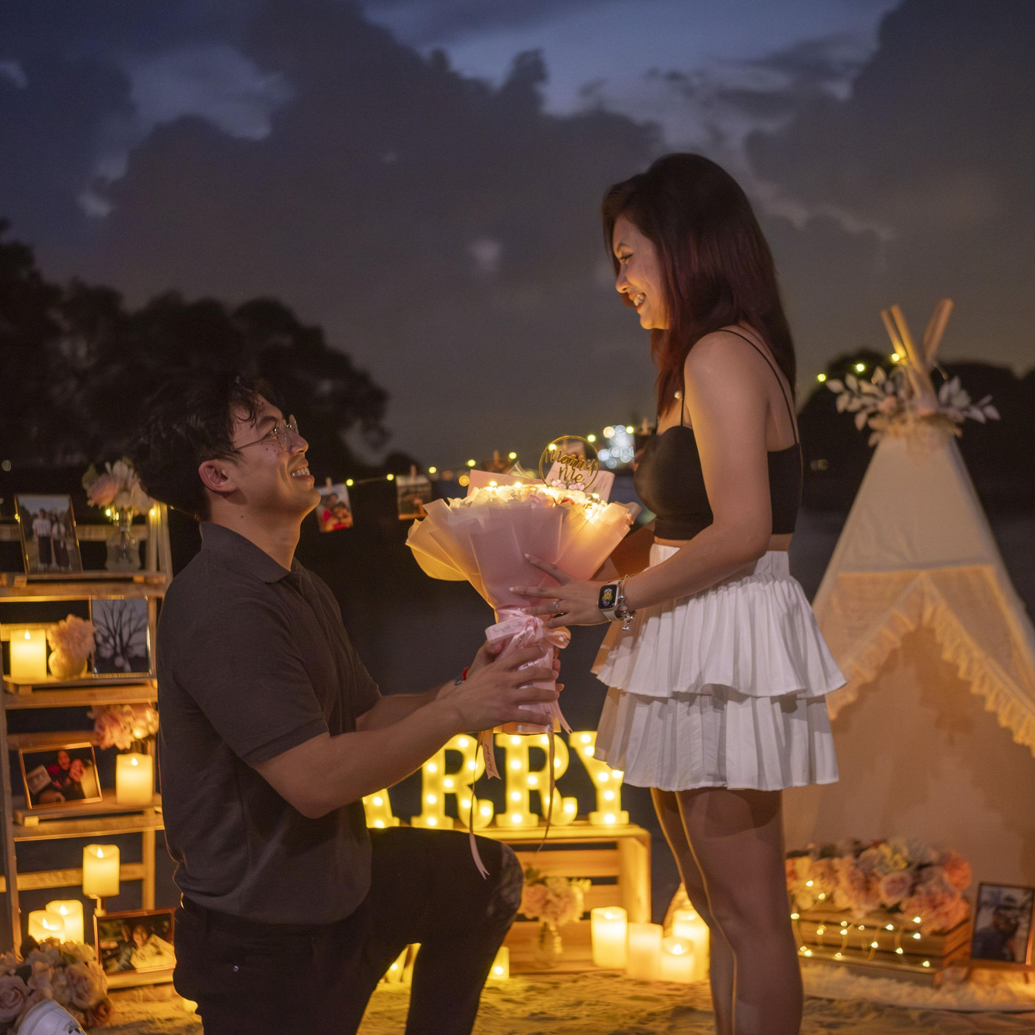 The day Thet Htet said "Yes"!