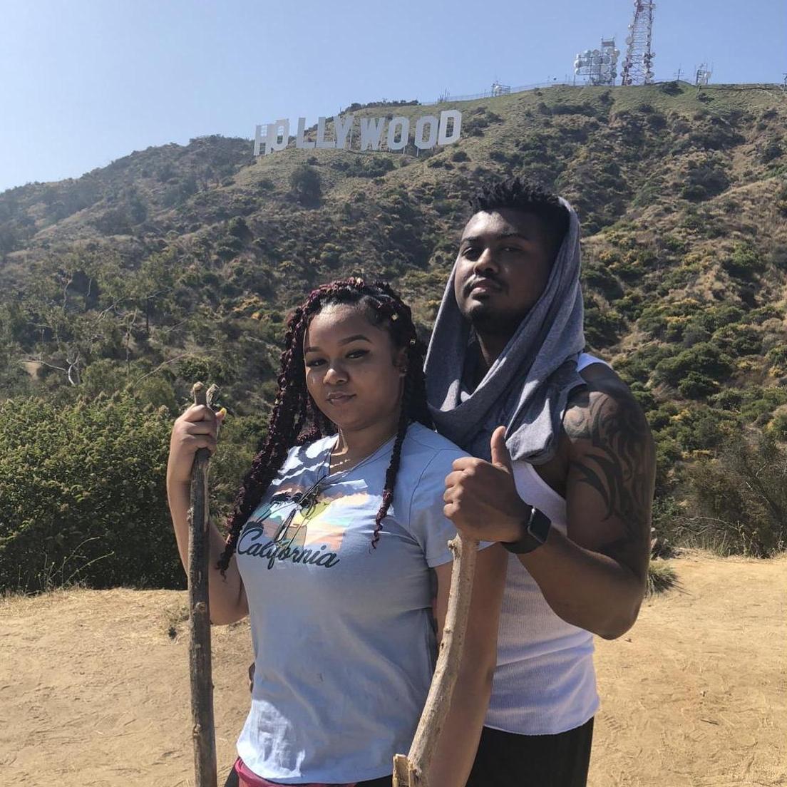 When we hiked the Hollywood trail