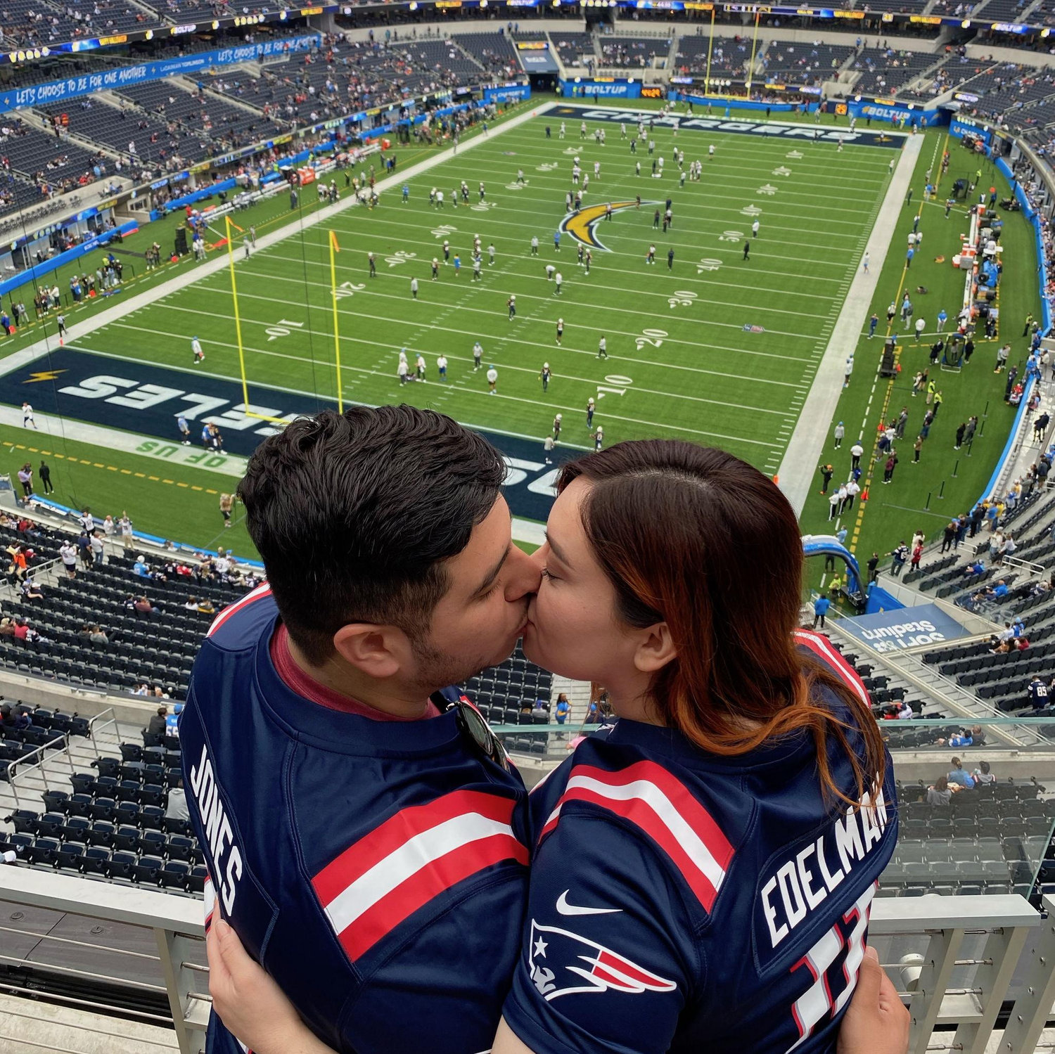 Our first football game together. October 31, 2021.