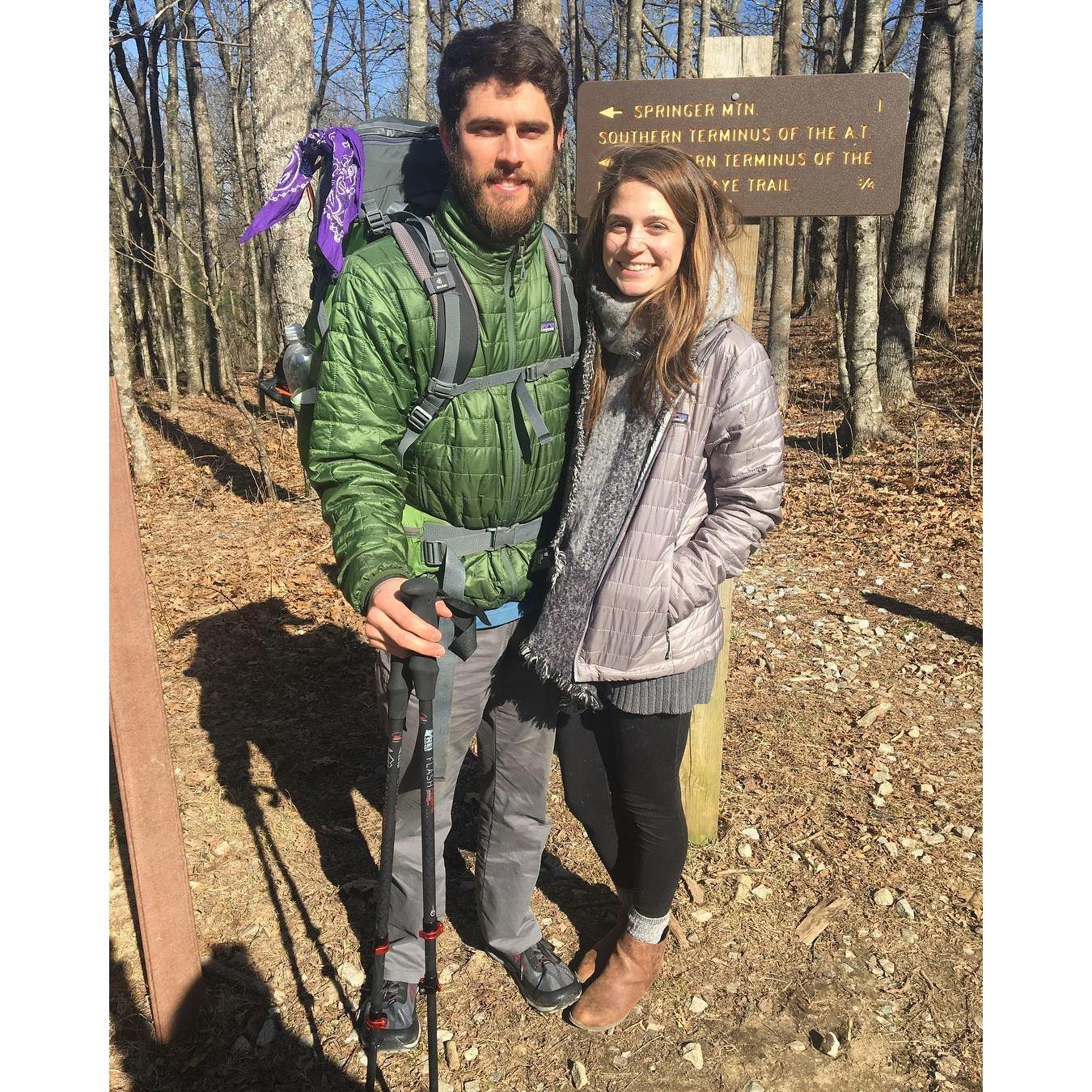 Brendan's send off to hike the Appalachian Trail!