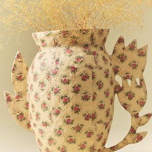 Blossom Mâché Vase