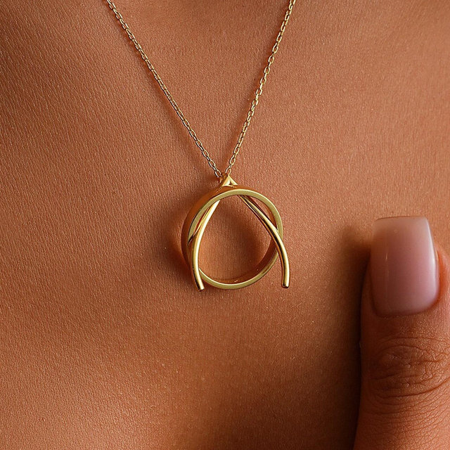 14K Gold Filled Ring Holder Necklace, Engagement Ring Keeper, Wedding Ring Holder, Handmade Jewelry, Gift for Her, Unique Gift, XW215