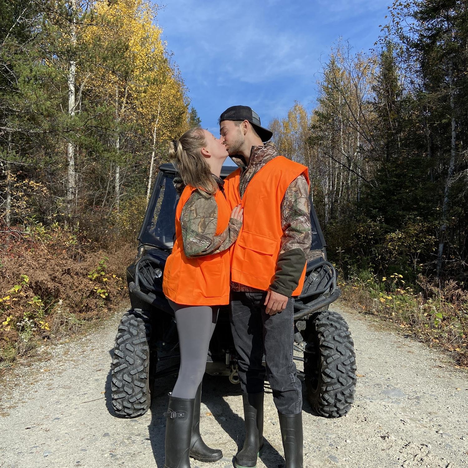 Carl's first time at the hunting camp