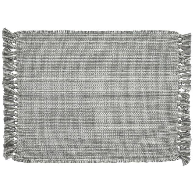 Bee & Willow™ Home Fringed Placemats in Grey (Set of 4)