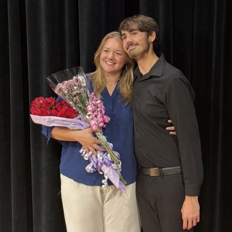 After Sarah's senior recital!