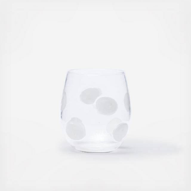 Drop Stemless Wine Glass