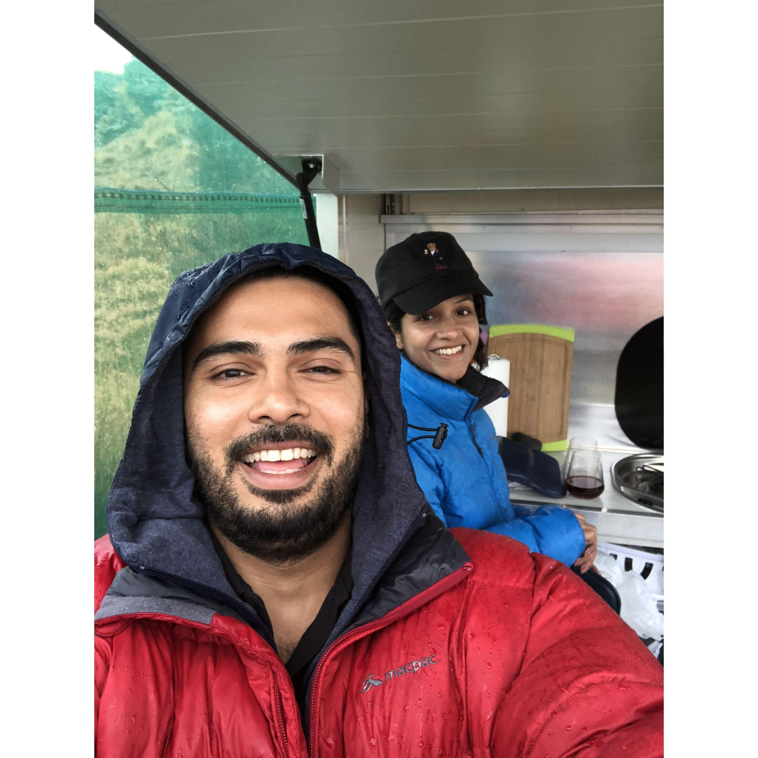 First and last time I took tanya 'camping' in NZ in 2018,