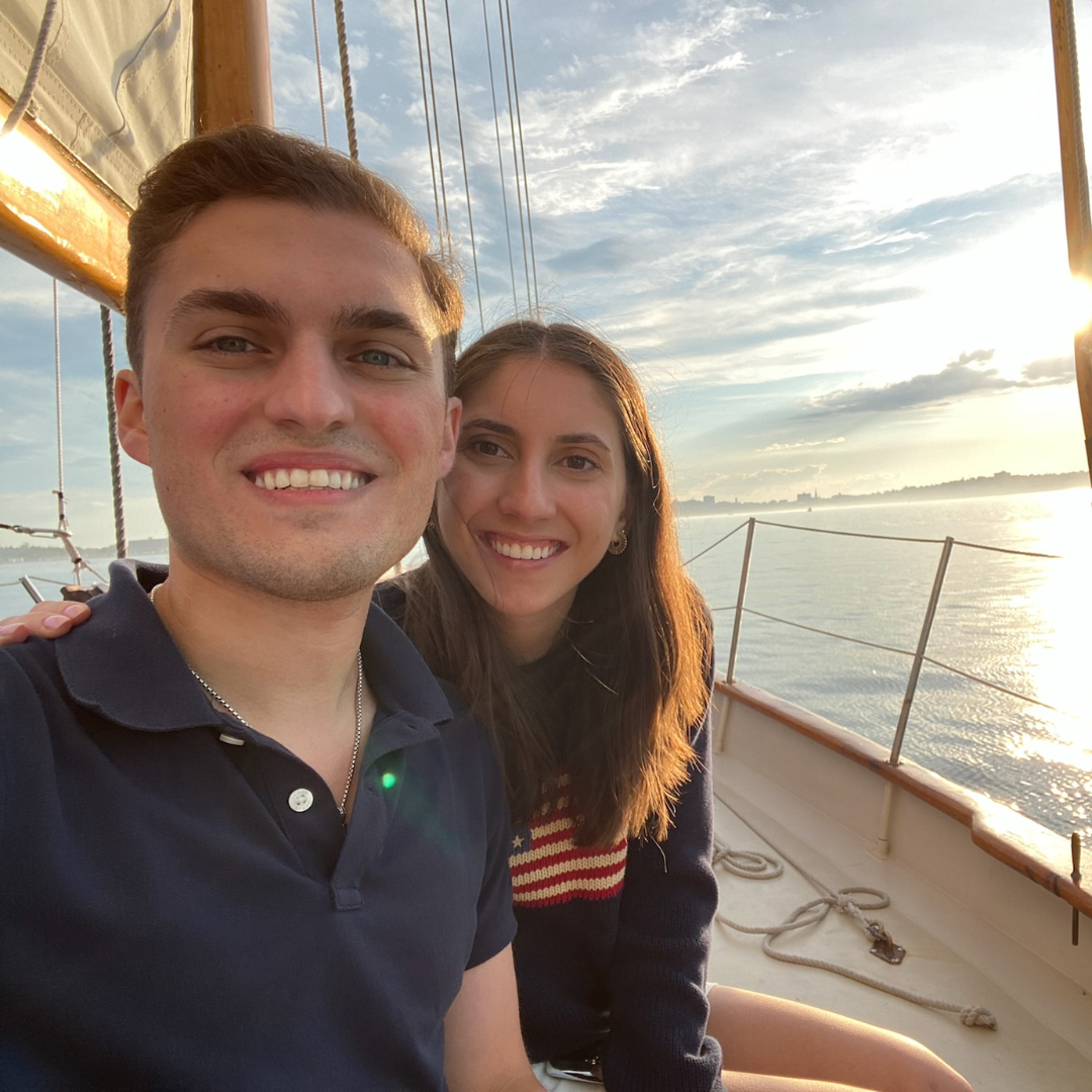 Sunset sail in Portland, ME