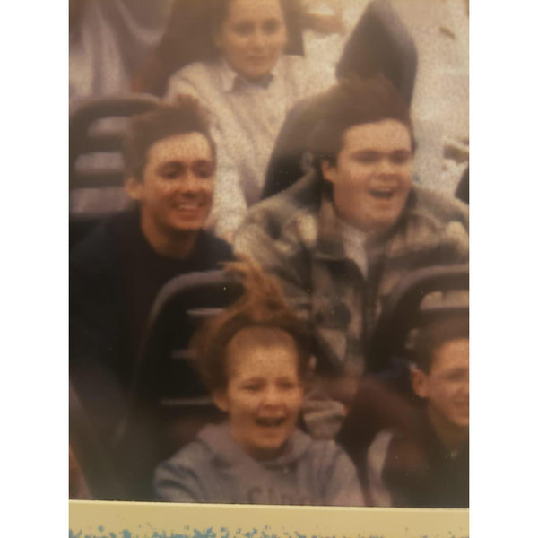 josh and robert at six flags great america