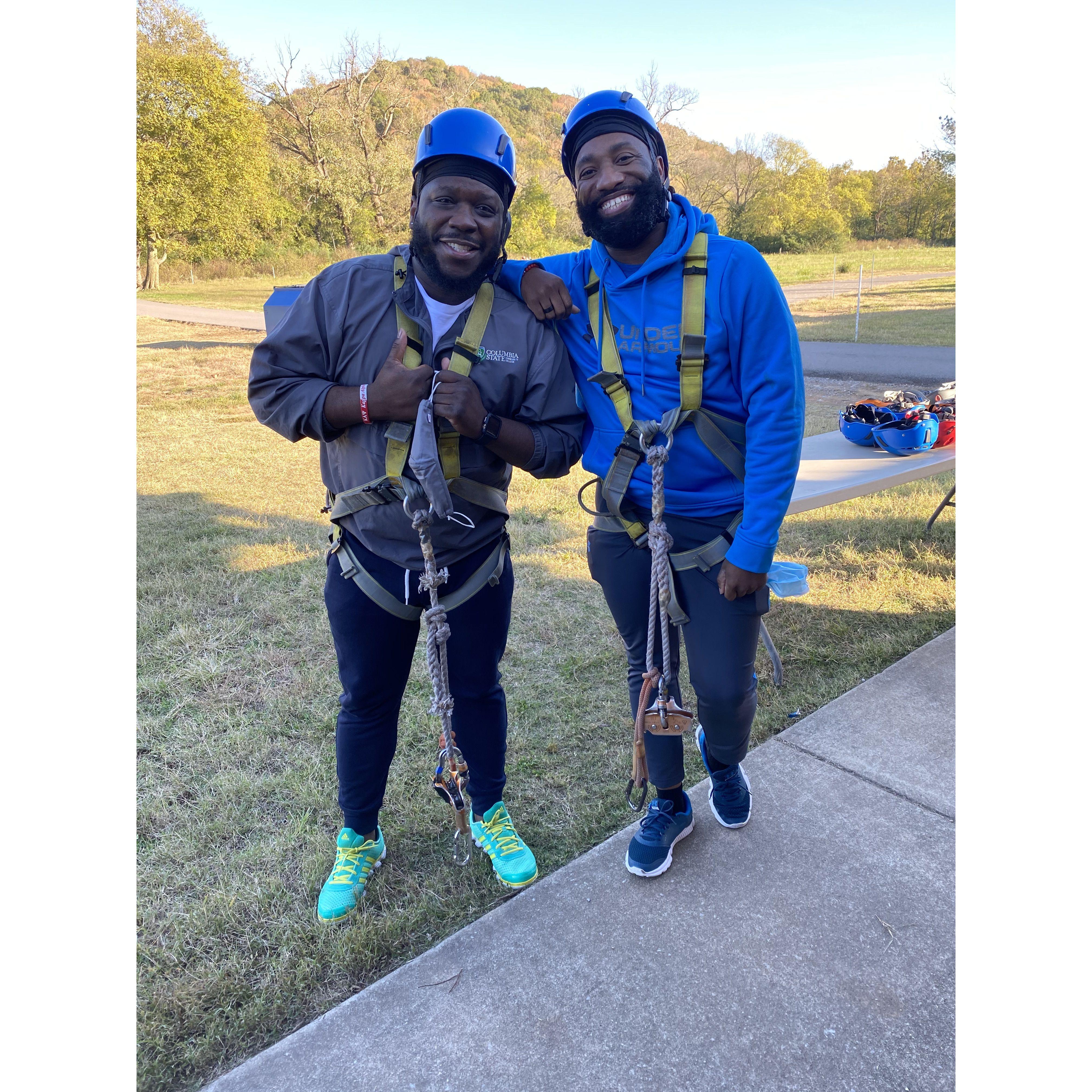 Ziplining Nashville 2021