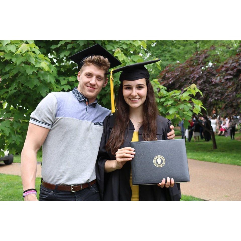 Michael was one of Halie's biggest supporters at her undergraduate graduation from Vanderbilt University in 2019!