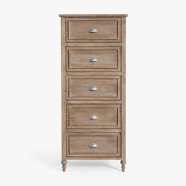 Astoria 5-Drawer Tall Lingerie Dresser, Rosedale Brown