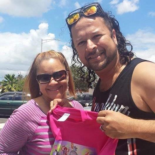 JGB School, Class 1985 T-shirt delivery by Vice President, Mr. Luis Sanchez.