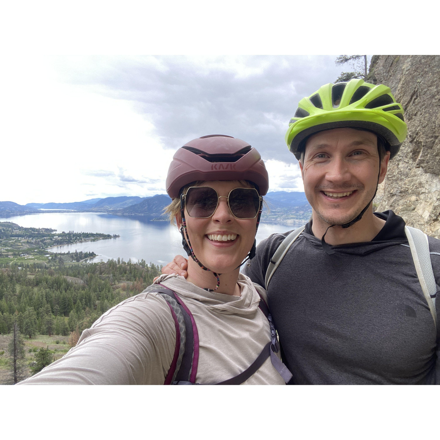 Biking and Rock Climbing in Penticton, BC 2024