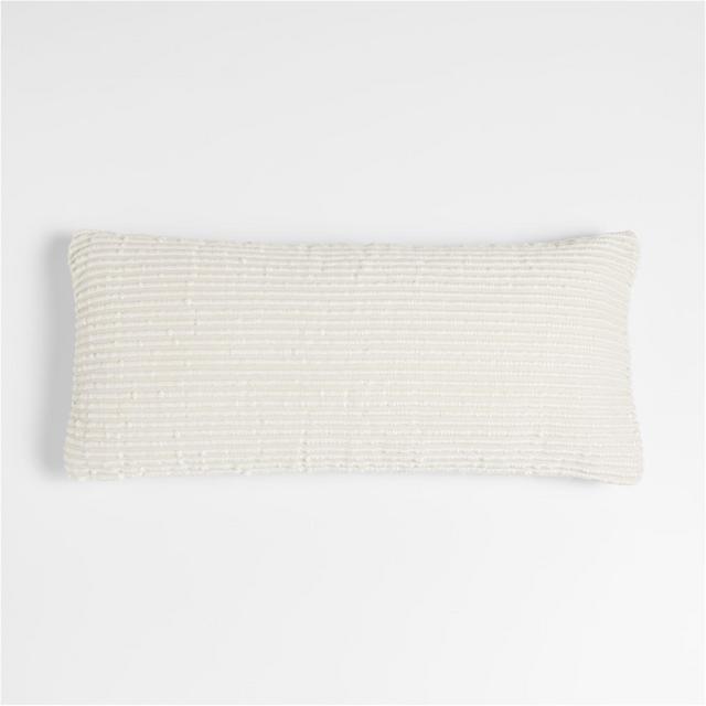 Chords 36"x16" Mudcloth Wide Stripe Outdoor Pillow by Leanne Ford
