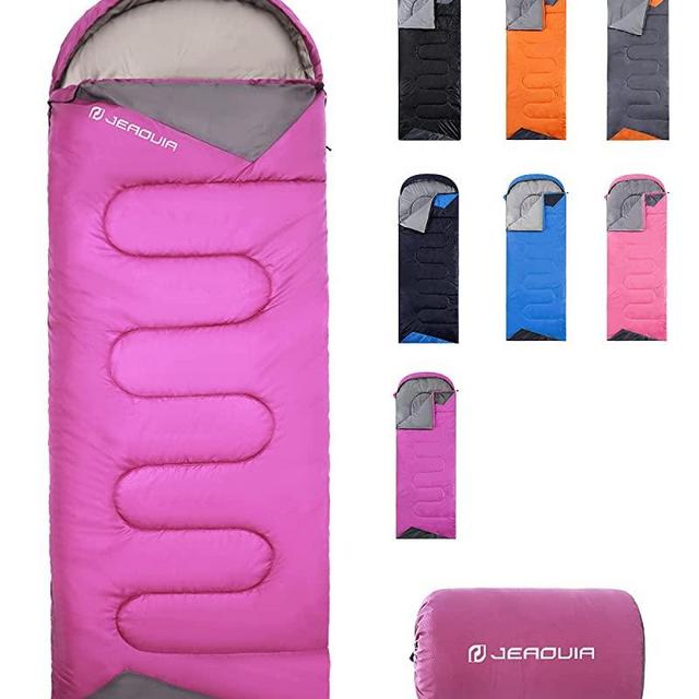 Sleeping Bags for Adults Backpacking Lightweight Waterproof- Cold Weather Sleeping Bag for Girls Boys Mens for Warm Camping Hiking Outdoor Travel Hunting with Compression Bags