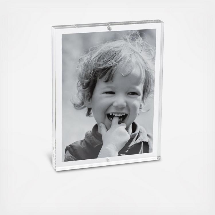 Acrylic Block 18x18 Wall-Mounted Picture Frame