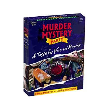 Murder Mystery Party Games - A Taste for Wine and Murder, Host Your Own Murder Mystery Dinner for 8 Adult Players, Solve the Case with Crime Scene Clues, 18 Years and Up