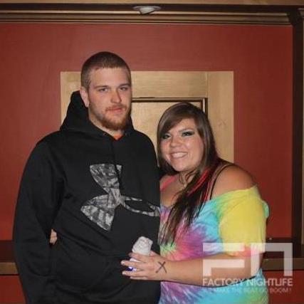 March 2012 at a show, X's still on our hands lol