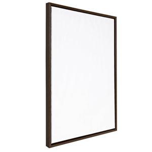 Kate and Laurel Sylvie Blank Framed Canvas Wall Art, 18x40 Gold, Modern Empty Canvas for Paint-Your-Own Art, Premium Canvas Already Framed