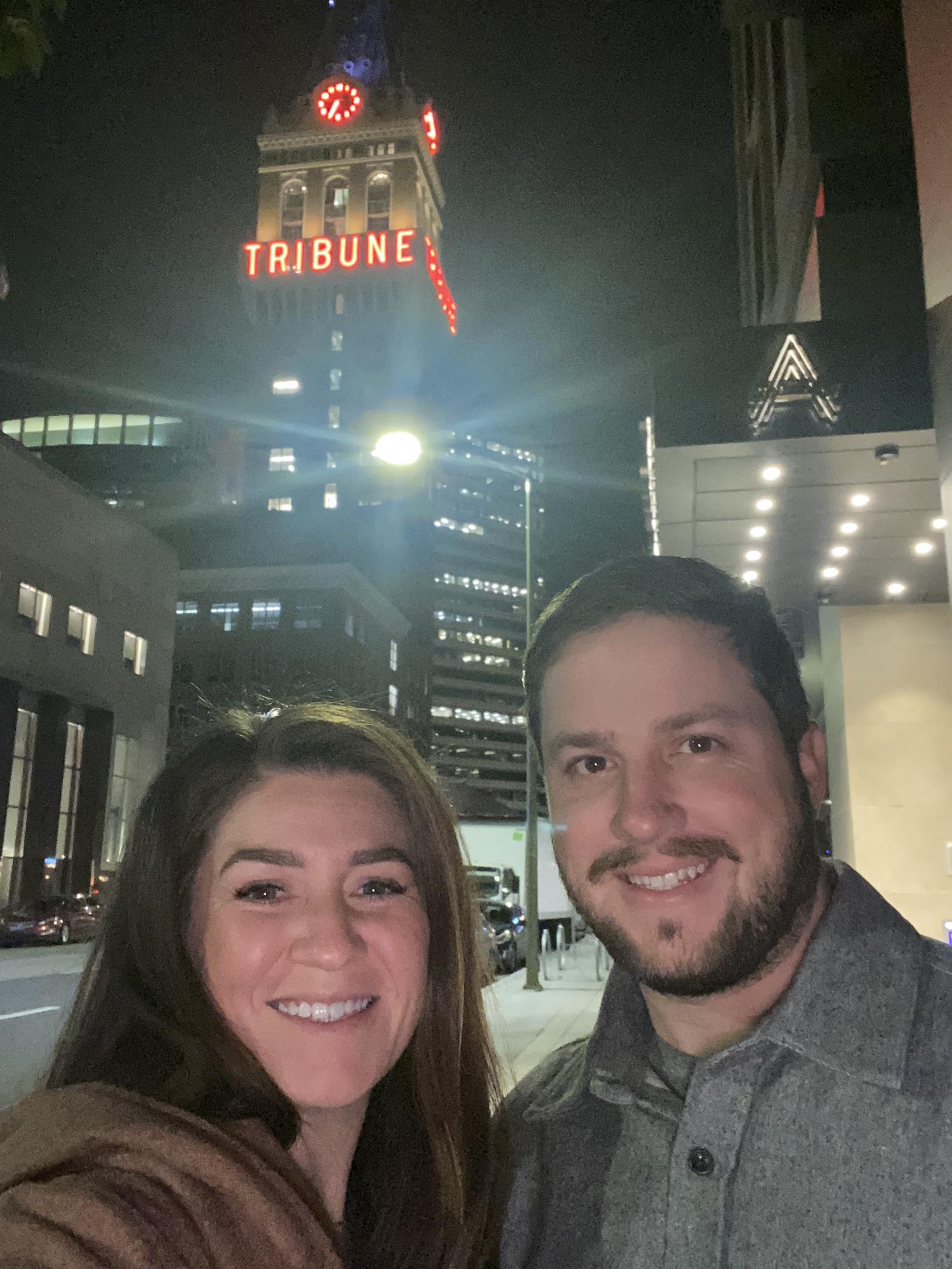Night out in downtown Oakland.