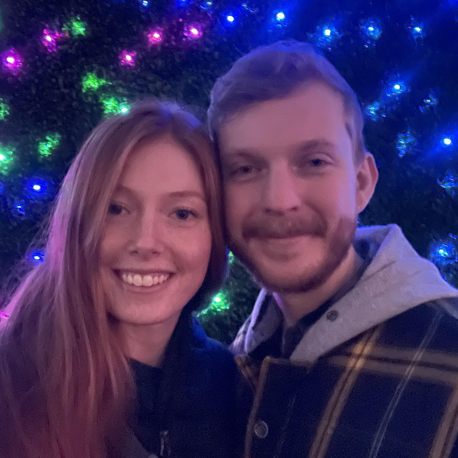 Our first photo together!