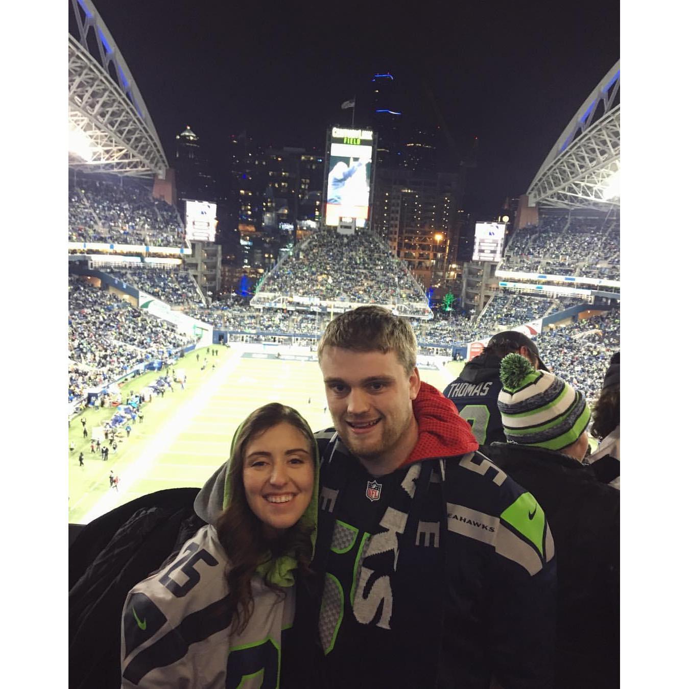 Seahawks Playoff Game, 2017