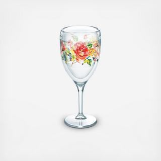 Fiesta Rose Wine Glass