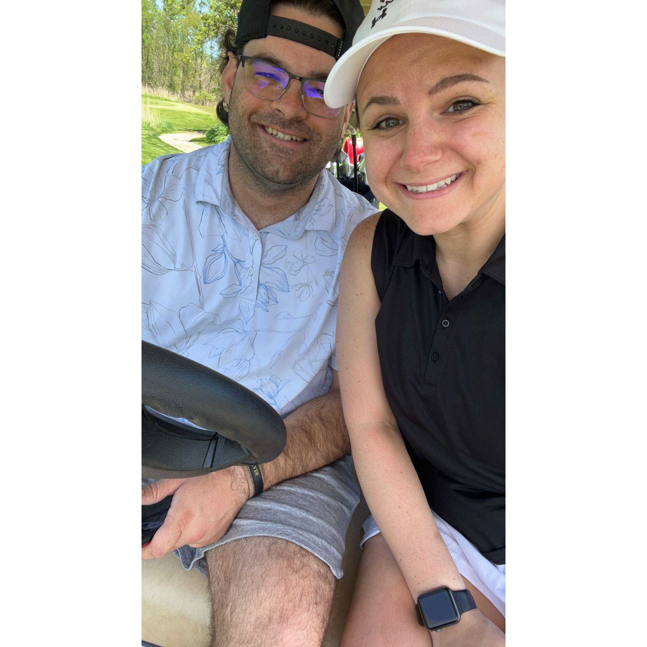 Our first round of 18 together | May 8, 2024