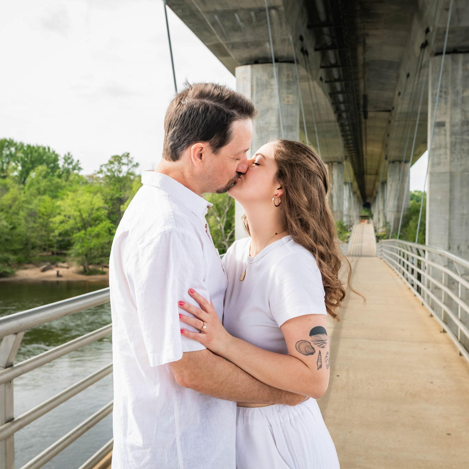Engagement photos at Belle Isle