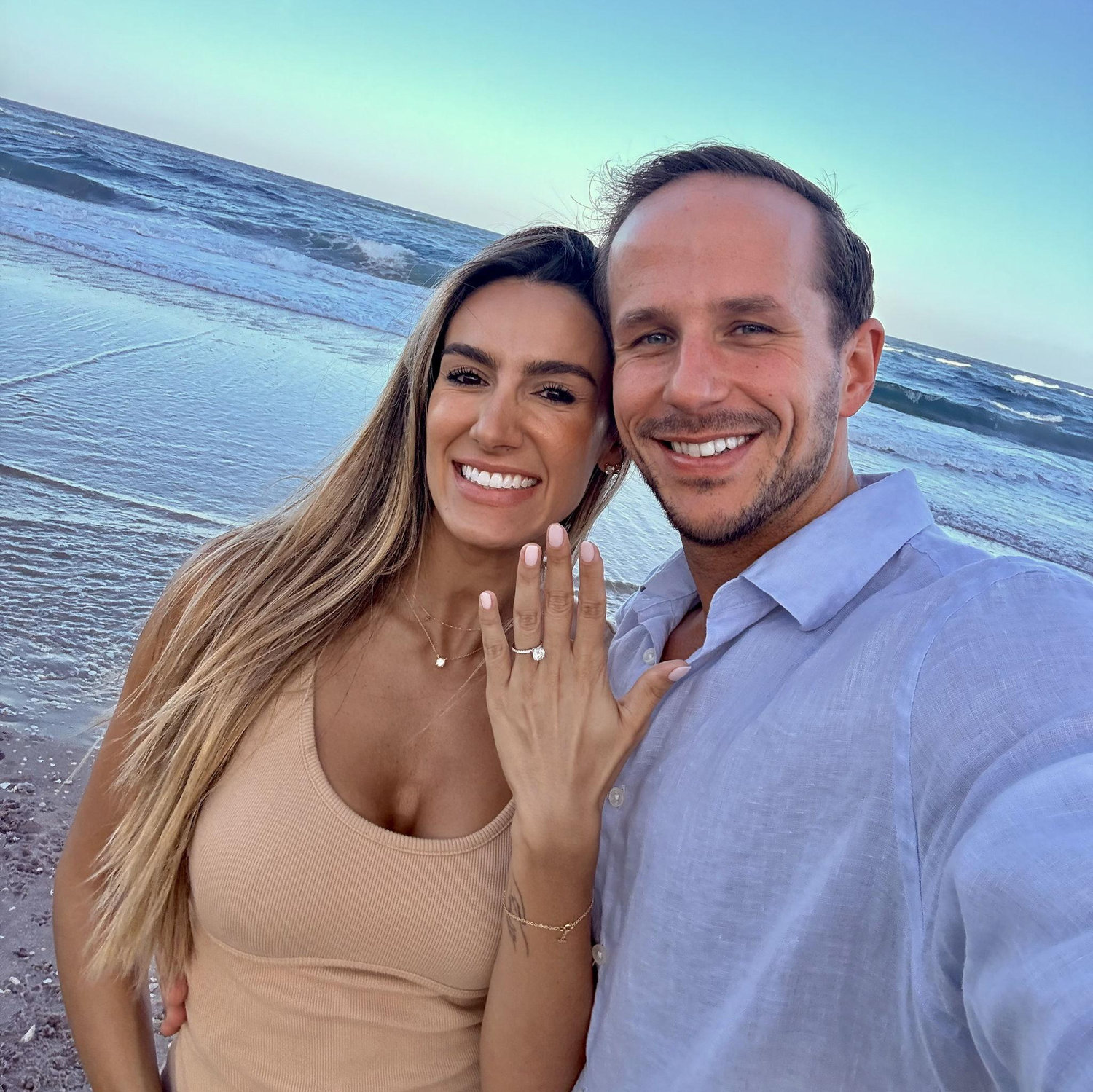 When we got engaged!!!