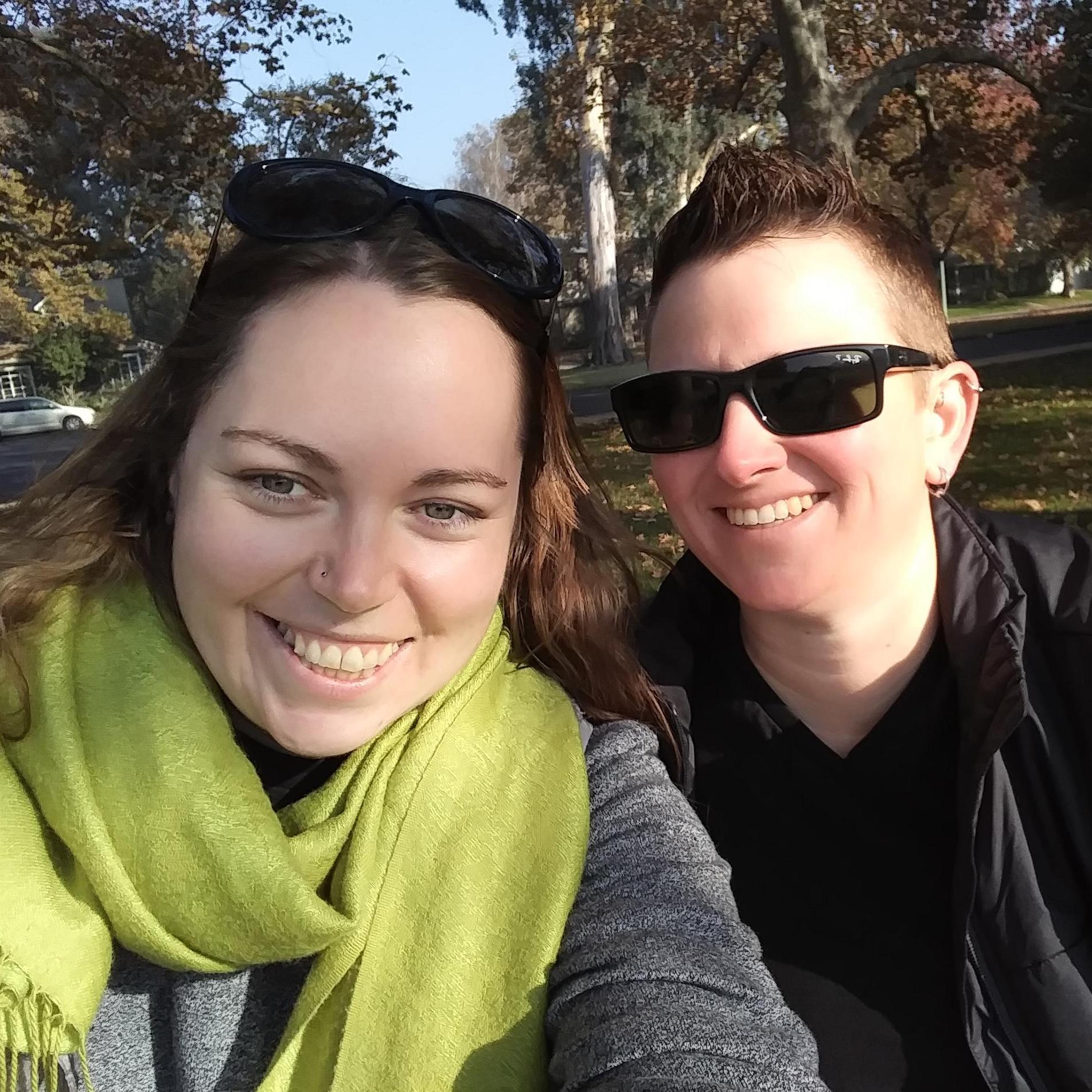 First snuggle in California :)