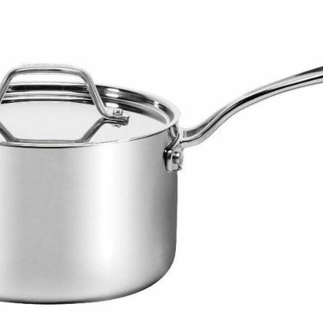 Cuisinart Custom Clad 5-Ply Stainless Cookware 3 Qt. Saucepan w/Cover, CC5193-18