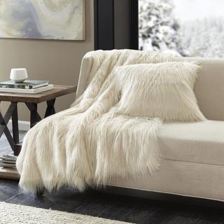 Edina Faux Fur Throw