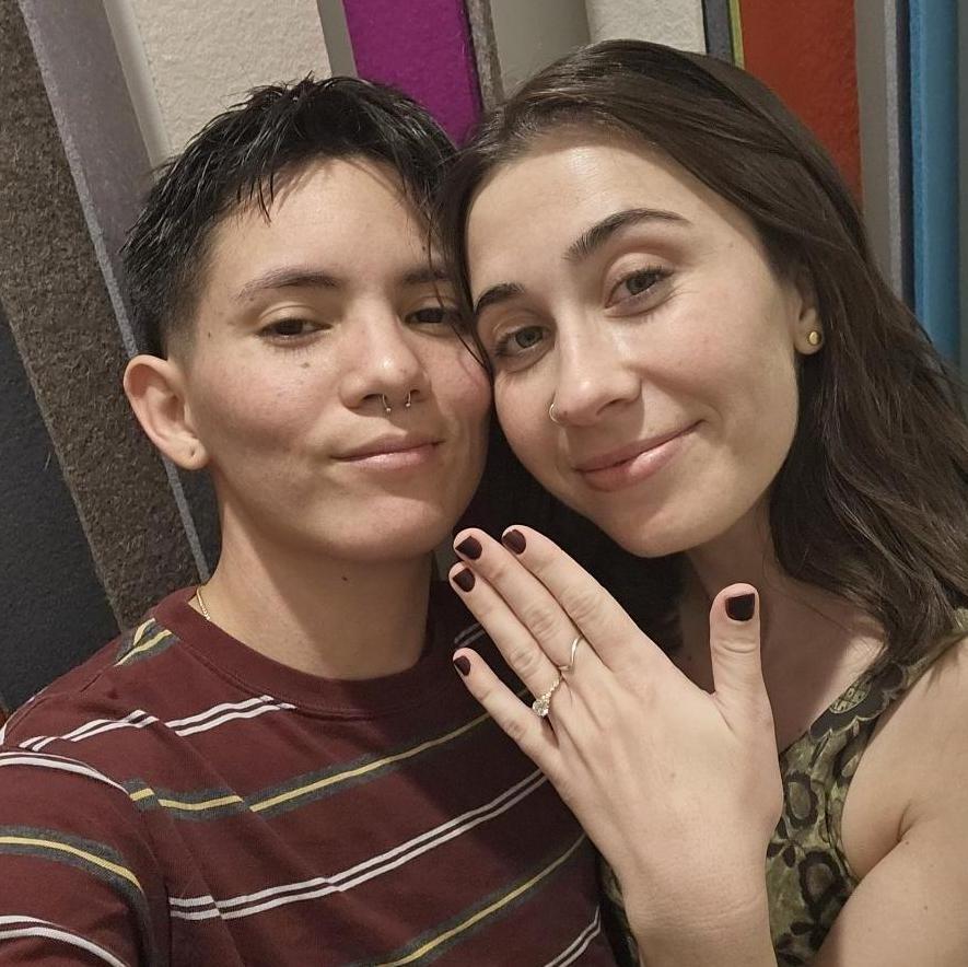 And shoutout to our wedding year twins: my little sisser and new, even little-er sisser, Mia!! 05/10/25